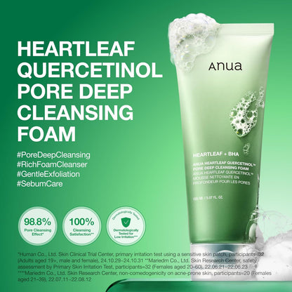 Heartleaf Quercetinol Deep Cleansing Foam, 5.07 Fl. Oz.